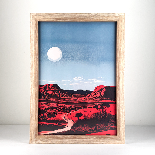 Label Artwork A4 Art Print